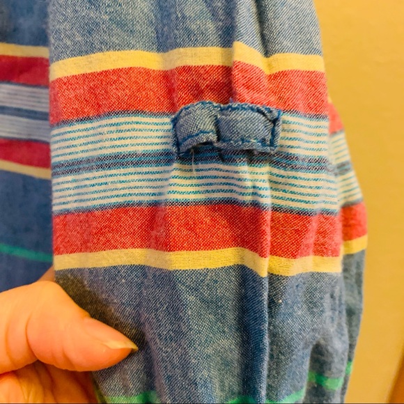 ⭐️BHAWKINGs MCGILL Stripe Button Down - Picture 4 of 6